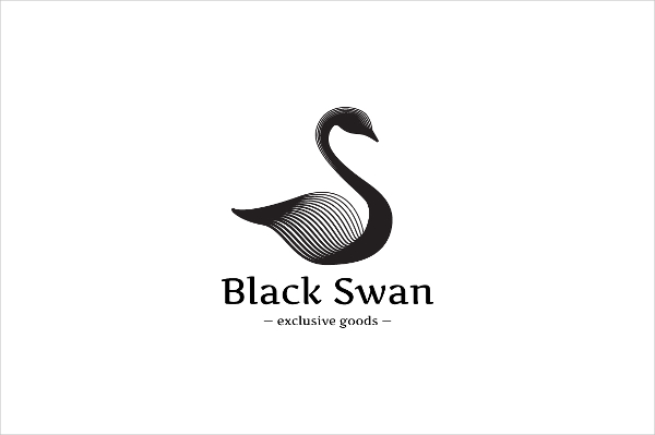 trendy-black-swan-logo