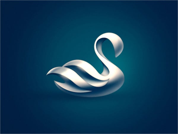 sculptured swan logo