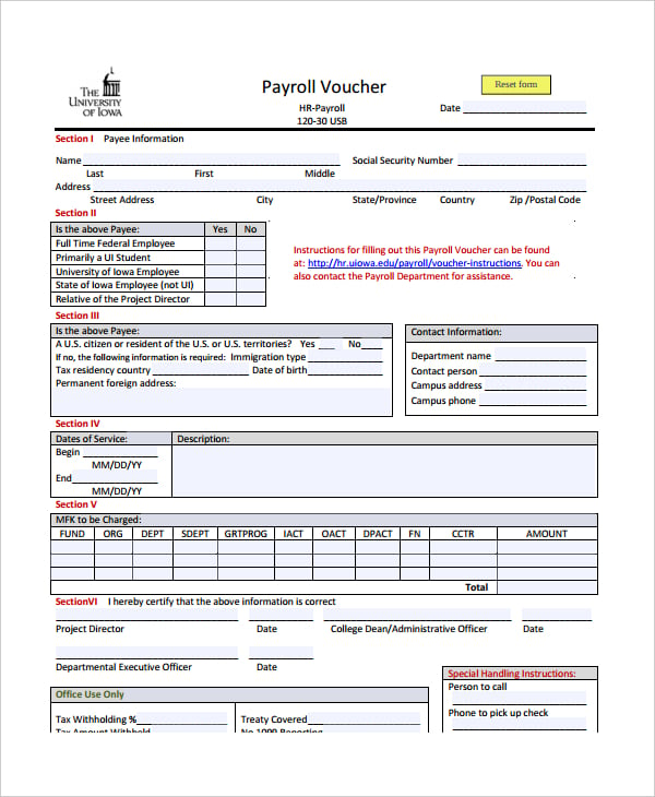 human resources payroll template