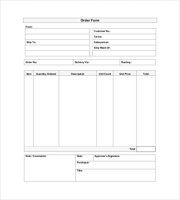 construction change order form template