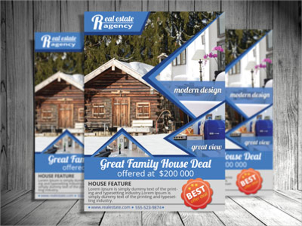 Real Estate Flyer Template Psd