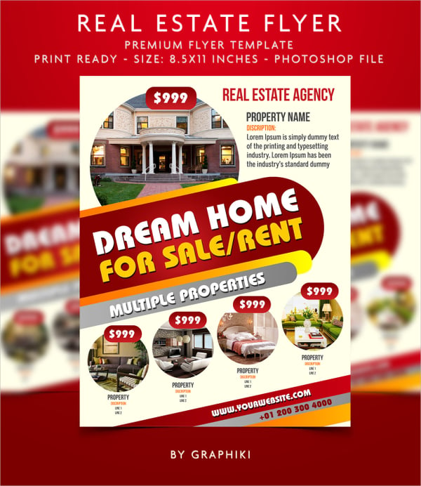 real estate business flyer templates