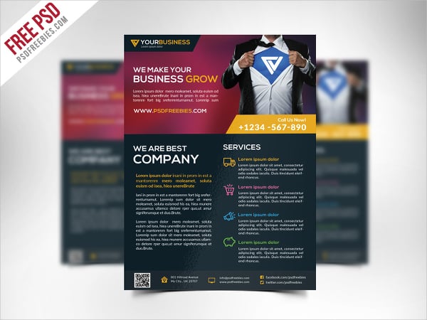 free corporate business flyer