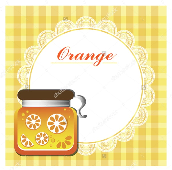 label-for-orange-jam-jar