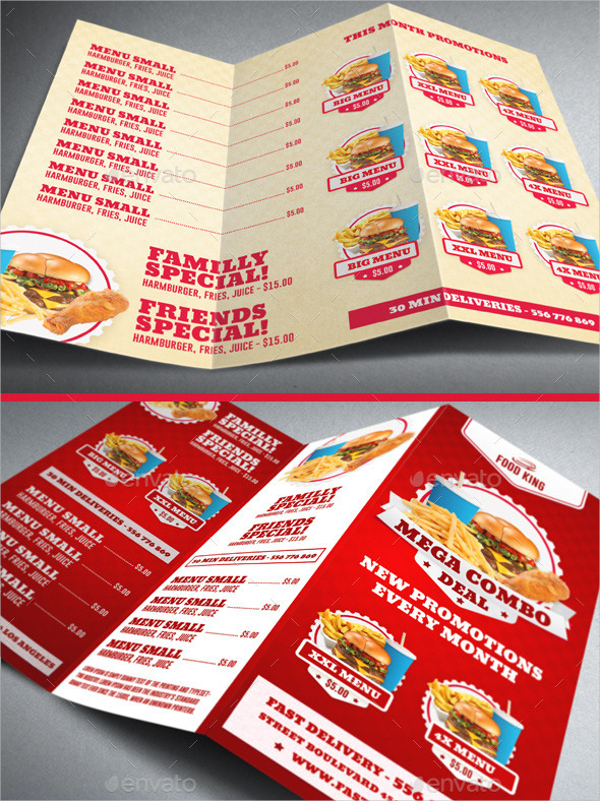 15+ Fast Food Brochures - Free PSD, AI, EPS Format Download