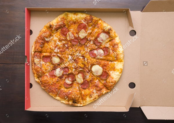 latest pizza box template
