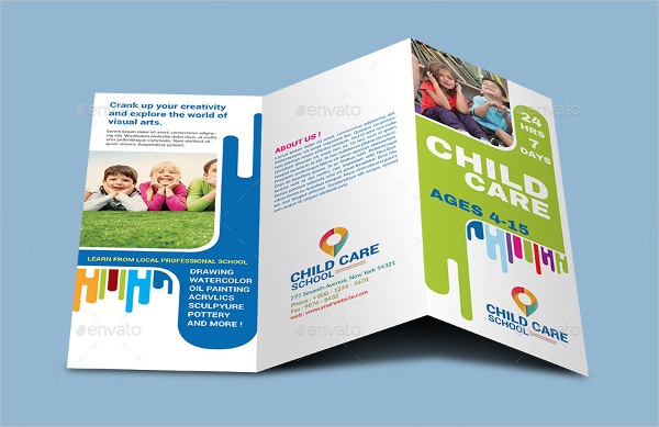 corporate child care brochure