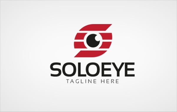 solo eye logo template