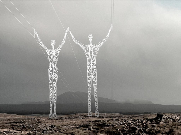 electricity pole attractive architectural designs
