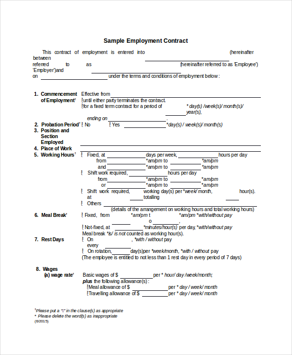 contract labor agreement template 15 contarct templates free sle exle format contract labor agreement template 15 contarct templates free sle exle format