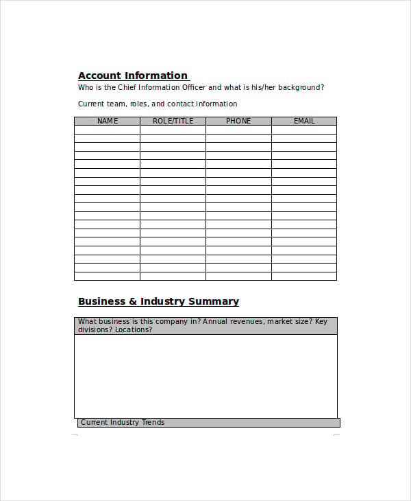 account strategy template