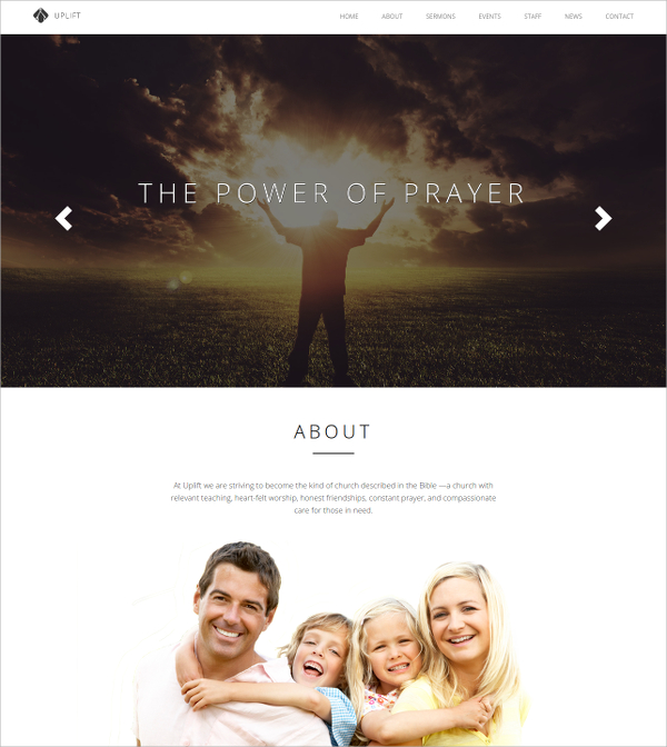 church portfolio wordpress website theme 49