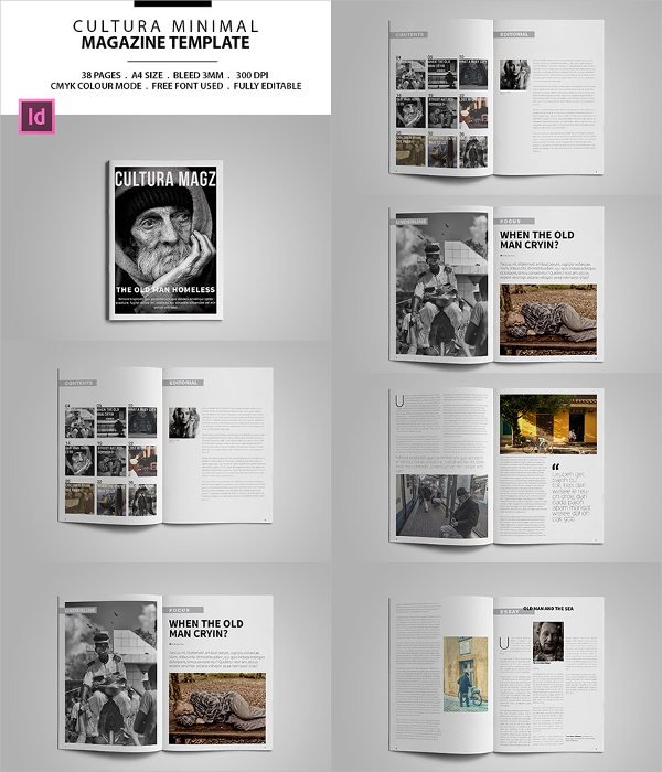 40 Creative Magazine Print Layout Templates For Free Word Pages Free Premium Templates