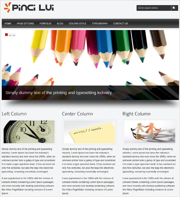 portfolio and business wordpress website theme