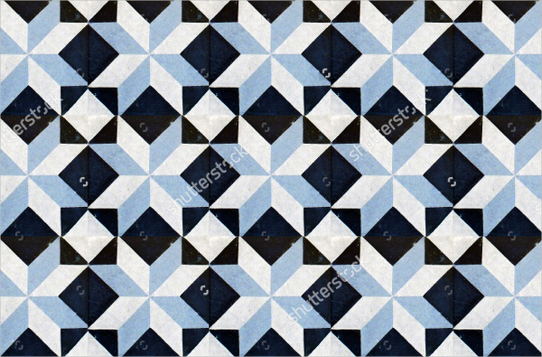 vintage ceramic tile pattern