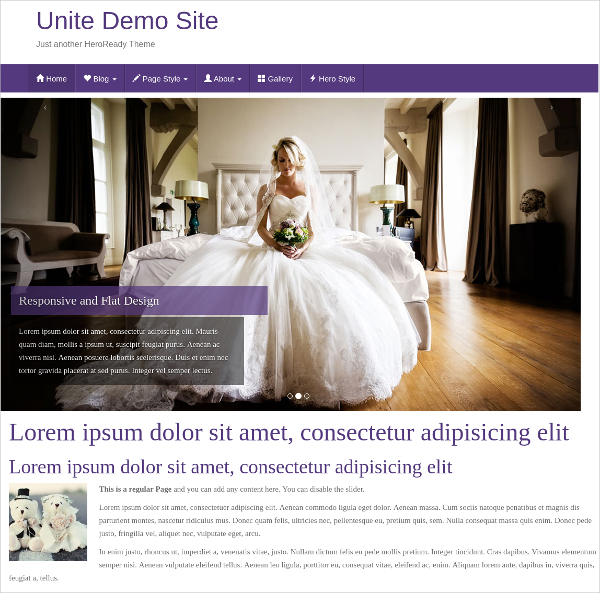 free blog wedding wordpress website theme