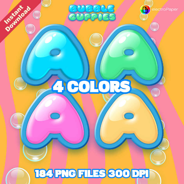 bubble guppies full alphabet