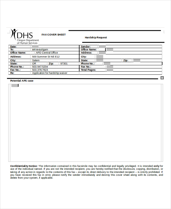 9 fax cover sheets free sample example format free premium