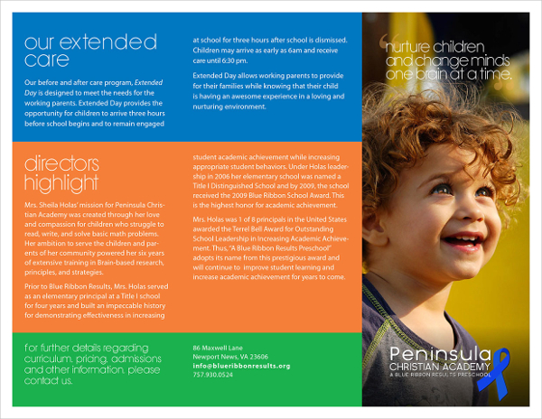 30+ Preschool Brochures - Free PSD, AI, EPS Format Download