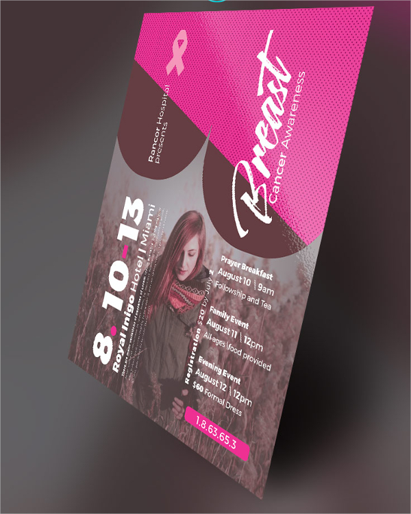 16 Breast Cancer Flyer Design Templates Psd Ai Vector Eps