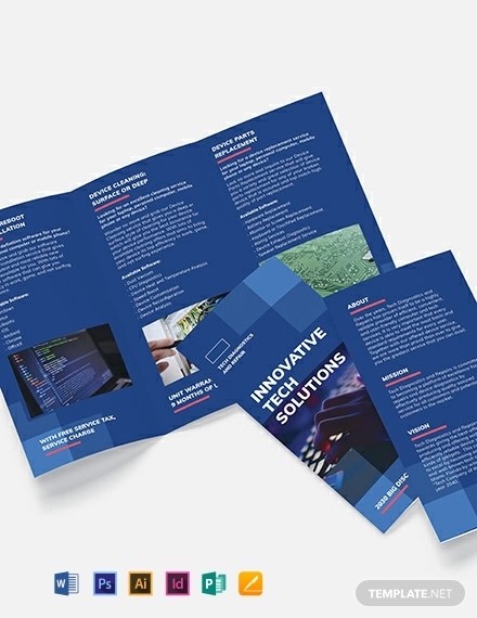 20+ Computer Brochures - Word, PSD, AI, EPS, Apple Pages