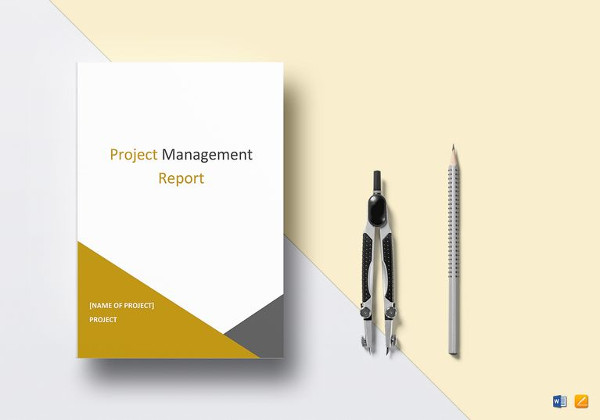 easy to edit project management report template