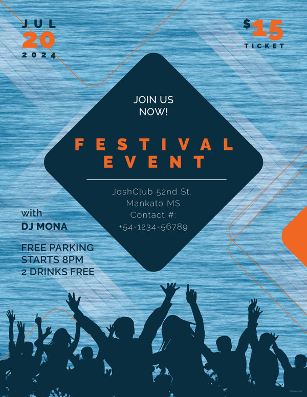 29 Event Flyer Template Free PSD AI EPS Format Download Free 