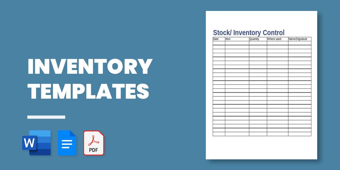 filemaker pro inventory template