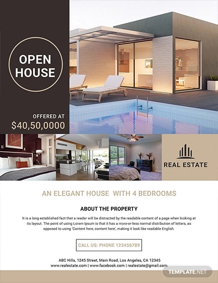 free-luxury-home-real-estate-flyer-template