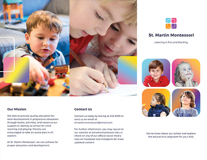 preschool brochures