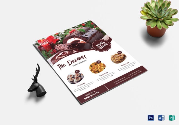 professional bake sale flyer template