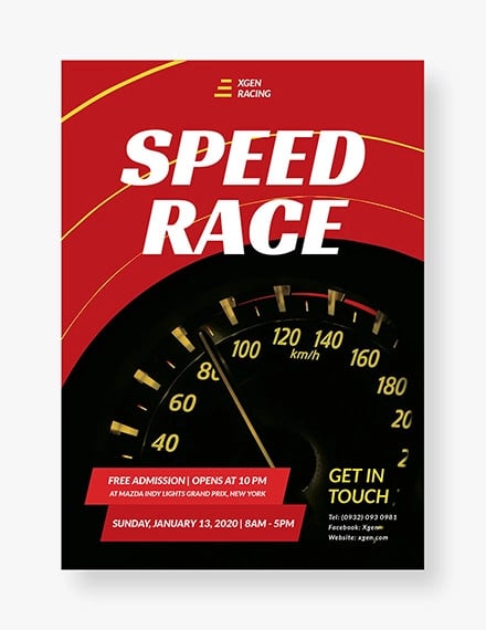 racing flyer template1