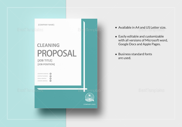 Cleaning Proposal Template 12 Free Word PDF Document Downloads 