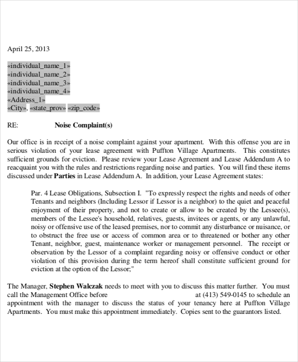 24+ Complaint Letters Free Sample, Example Format