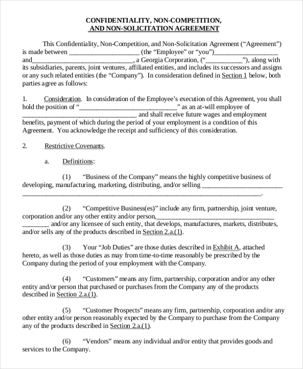 Employee Agreement 10+ Free Word, PDF