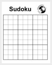 Editable Sudoku Template