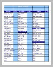 Camping Checklist Template Download