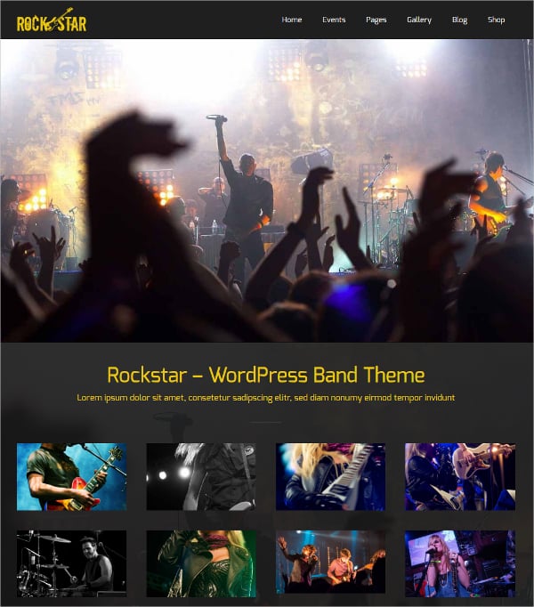 rockstar music wordpress theme 69