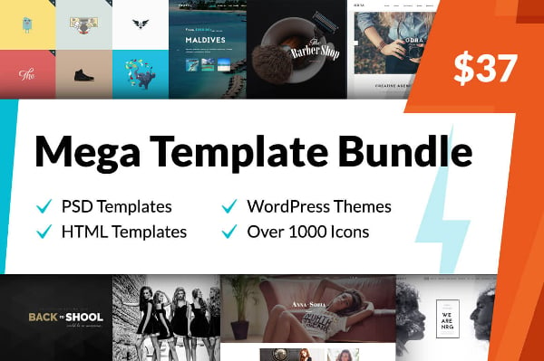 mega theme and template bundle from mightydeals %e2%80%93 97 off