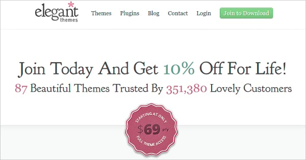 elegant themes discount coupon for july 20