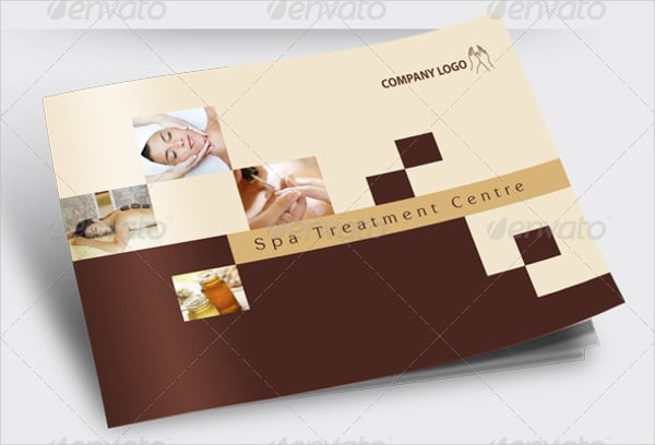 spa treatment brochure template
