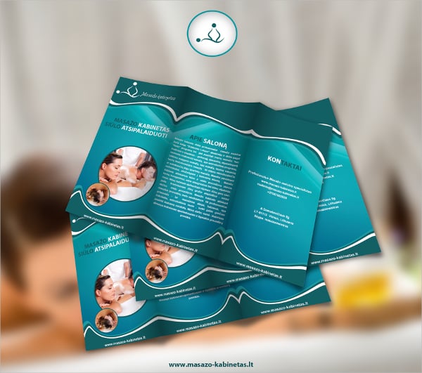 massage trifold brochure