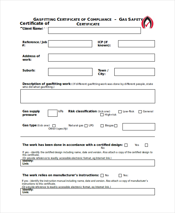 12+ Safety Certificate Template Word, PDF, PSD, AI, InDesign Document