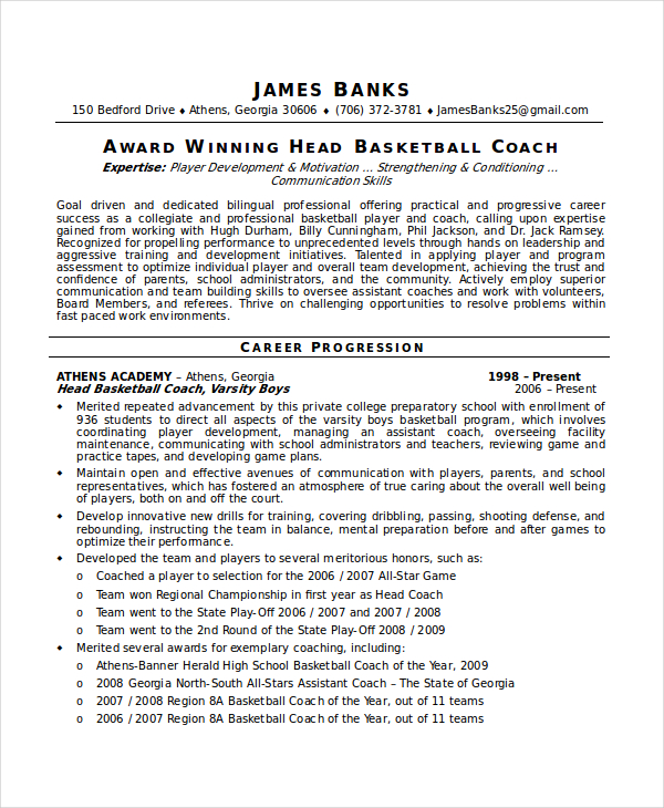 7+ Referee Resume Templates PDF, DOC
