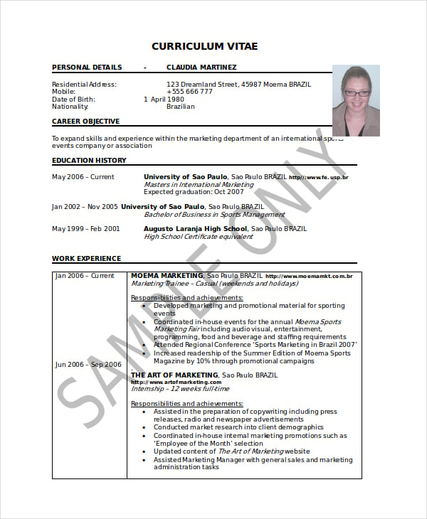 7+ Referee Resume Templates PDF, DOC