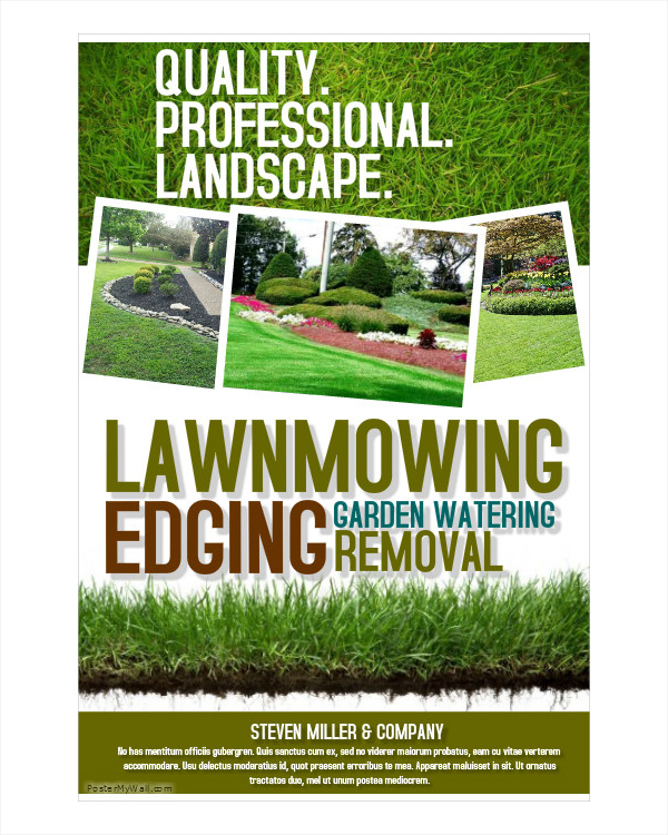 16+ Landscaping Flyers PSD, AI, EPS