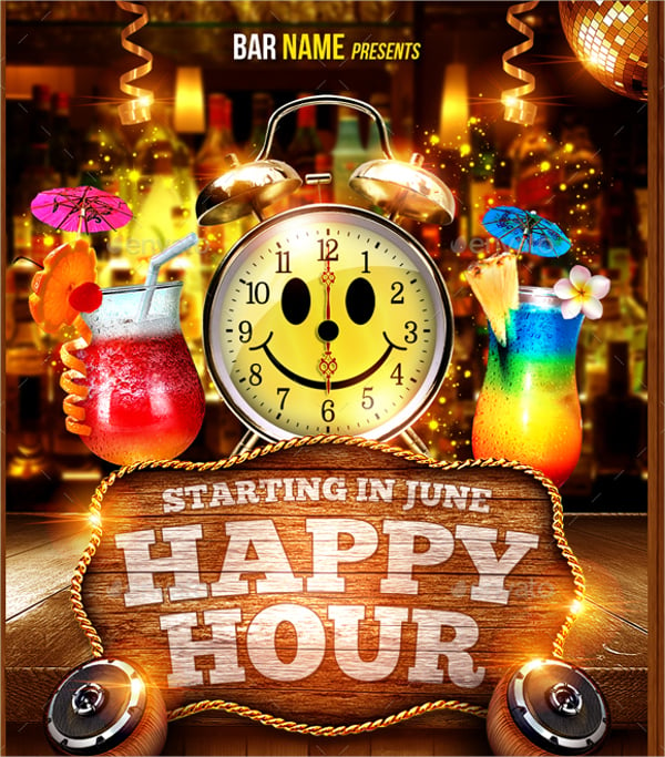 22+ Happy Hour Flyer Templates Word, PSD, AI, EPS Format Download