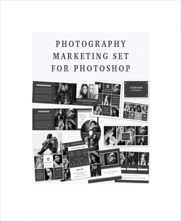 marketing photography template