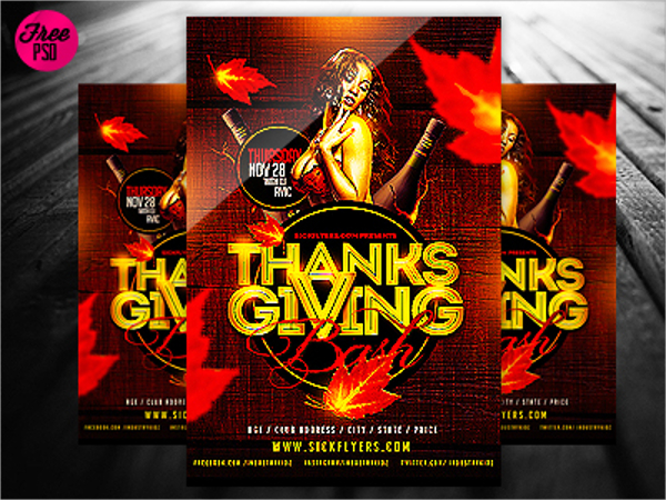 28+ Thanksgiving Flyer Templates - PSD, AI, Vector EPS | Free & Premium