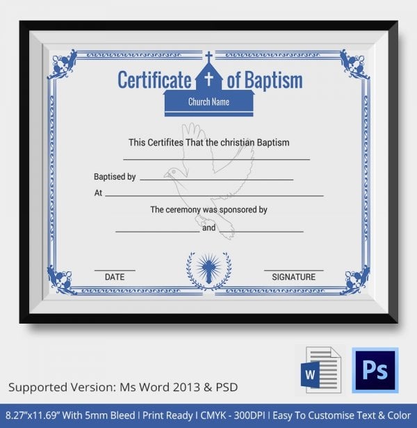 certificate of christian baptism2